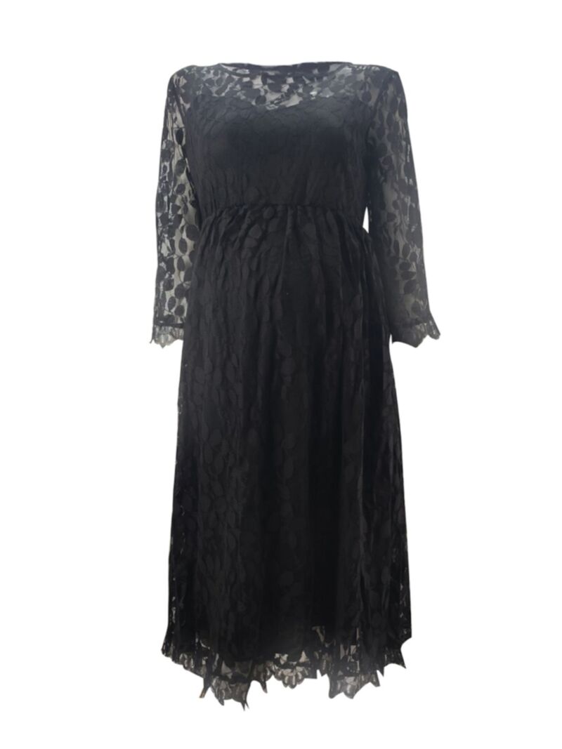 Wholesale Maternity Floral Lace Dress 200918621 kiski