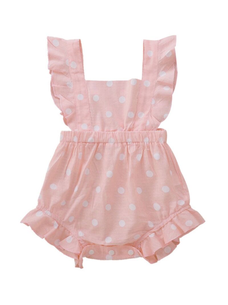 Wholesale Polka Dots Bodysuit For Baby Girl 210130319