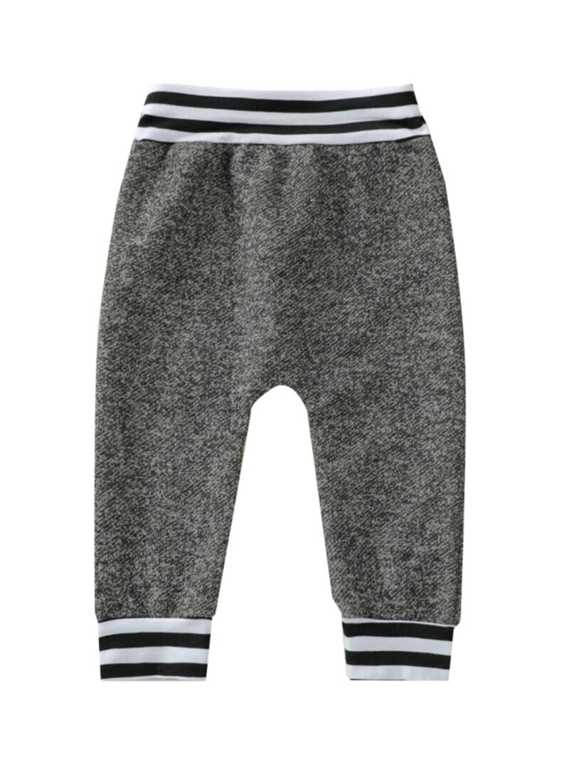 Wholesale Baby Boy Gray Stripe Trousers 21041814 kisk
