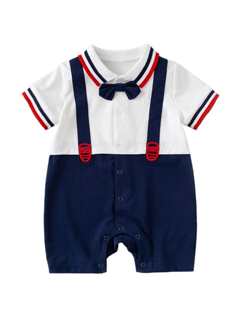 Wholesale Baby Boy Formal Polo Romper 210518331 kiski