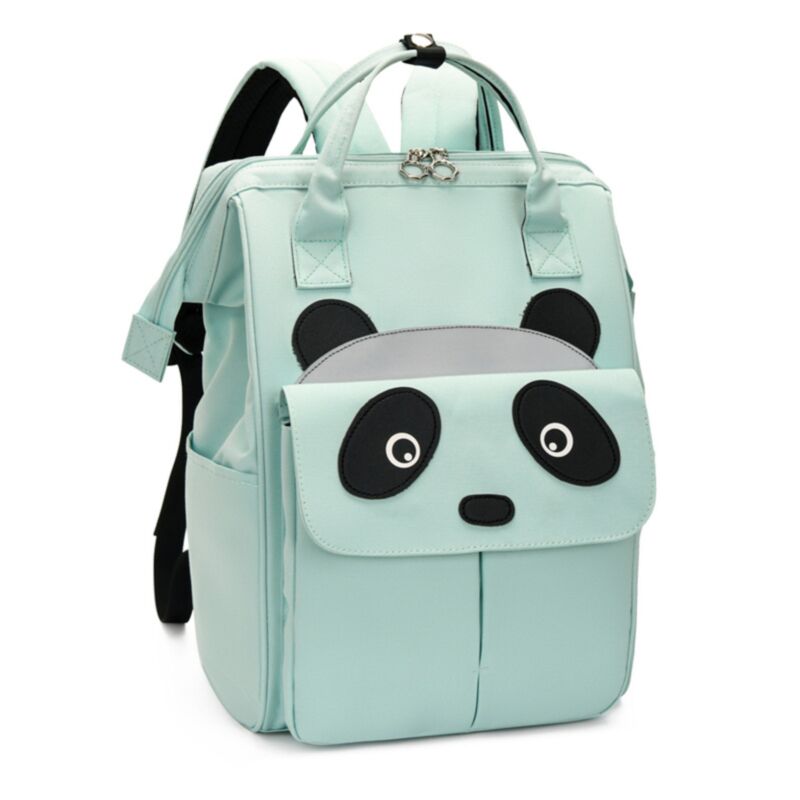 Wholesale Cute Panda Schoolbag Large Capacity Zipped Wa