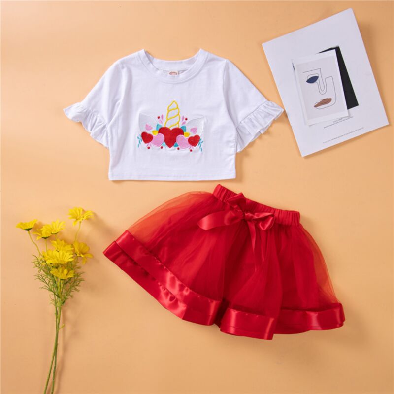 Wholesale 27years Toddler Girl Sets Cute Embroidered U