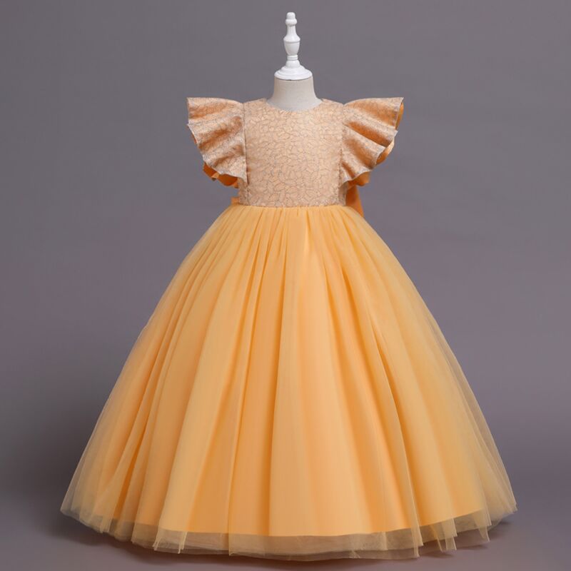 Wholesale 312Y Big Girl Clothing Flutter Sleeve Meah W