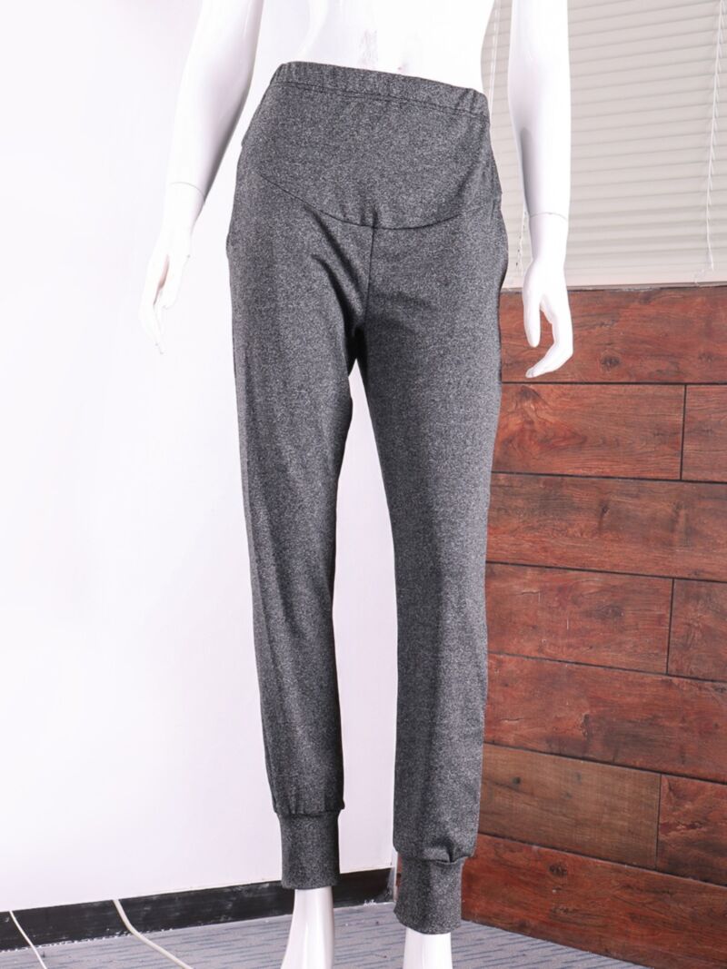 Wholesale Pure Color Maternity Casual Pants 210329993