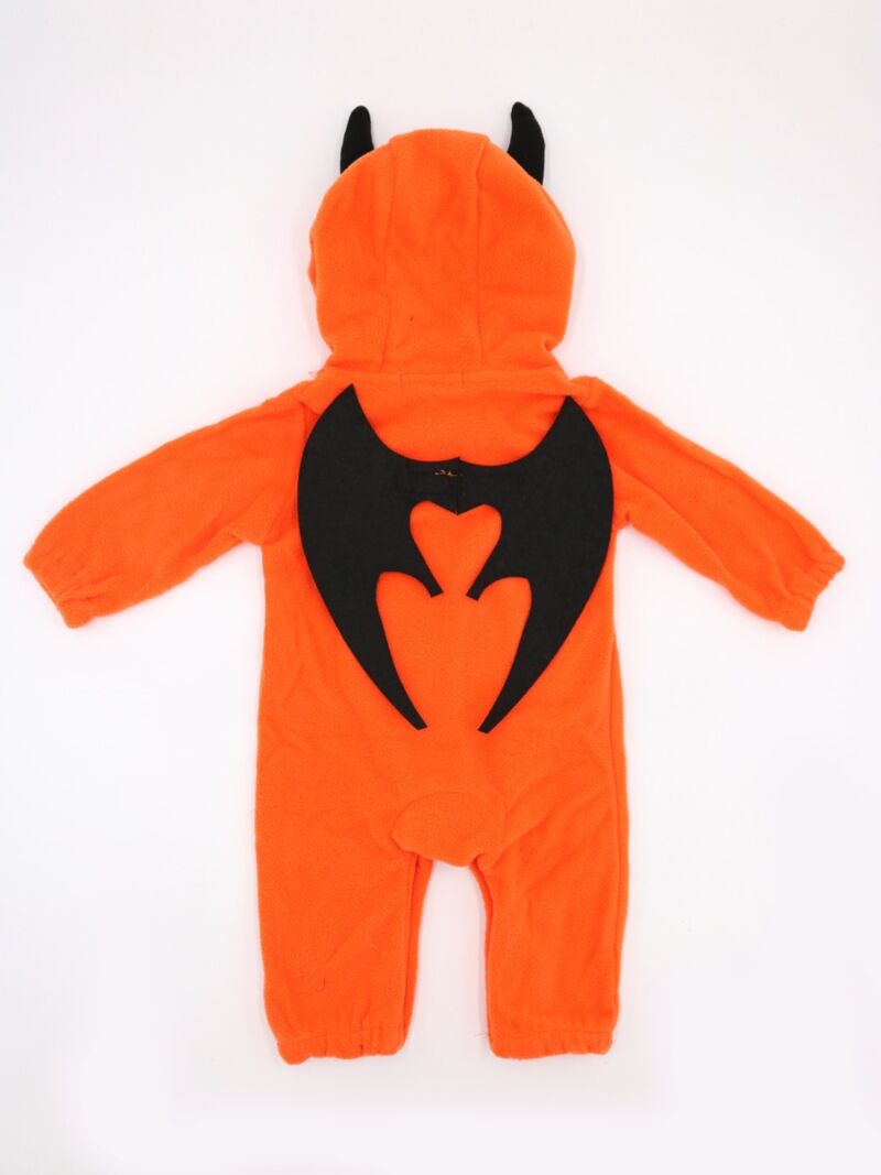 Wholesale Halloween Costume Long Sleeves Pumpkin Bat Ba